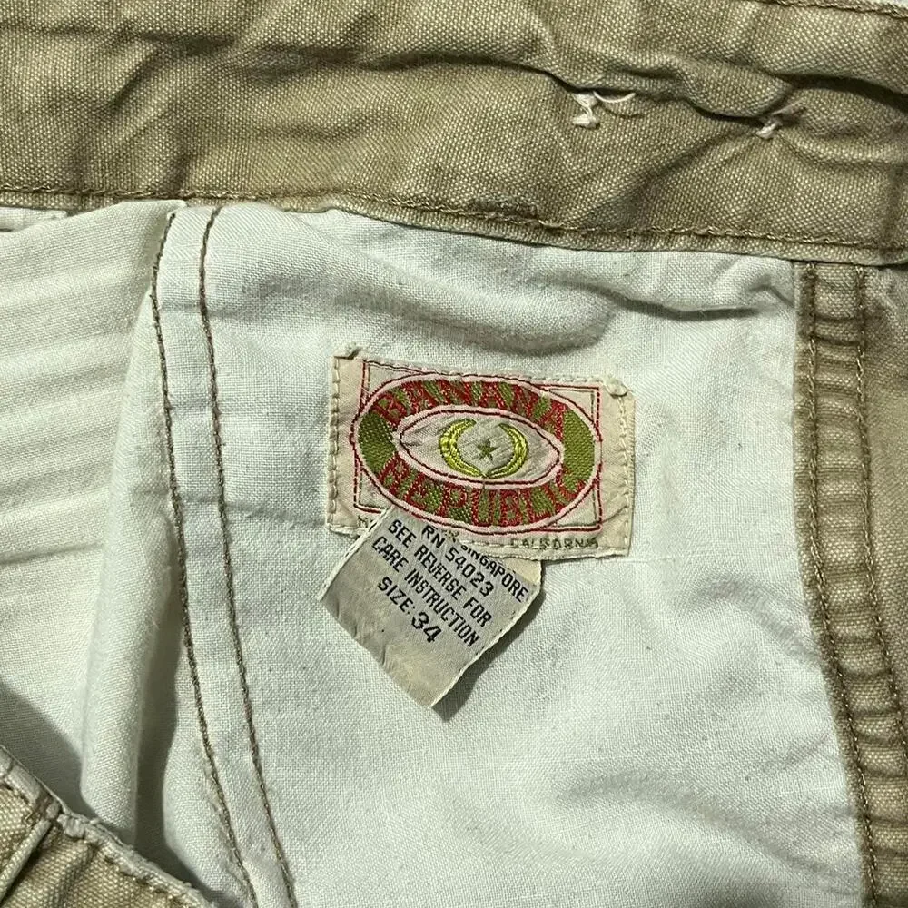 Cargo shorts waist size 34